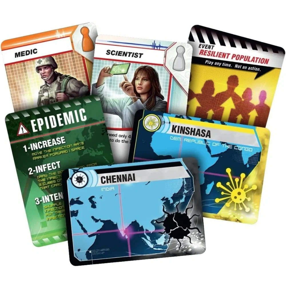 Pandemic Board Game‎ (Base Game) | Cooperative Board Game for Adults and Family